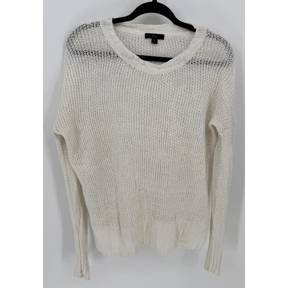 J.Crew Women's Crewneck Beach Knit Sweater